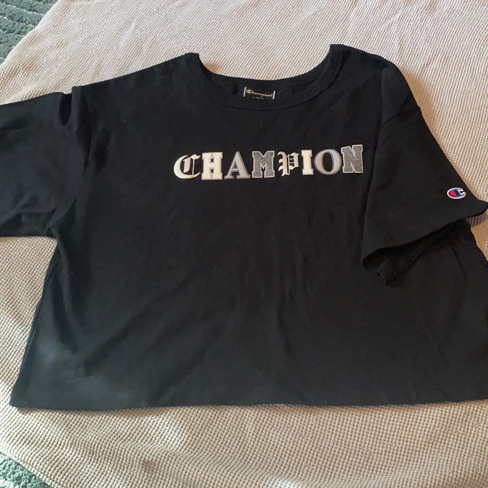 Champion woman cropped tee